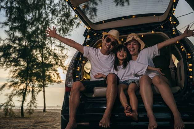 Asian family sitting back car to beach at sunset feeling funny in holidays and relaxation together. Dad, mom and daughter happy weekend travel enjoy at beach. summer vacation travel camping Asian family sitting back car to beach at sunset feeling funny in holidays and relaxation together. Dad, mom and daughter happy weekend travel enjoy at beach. summer vacation travel camping road trip, model released, , 63564506.jpg RECORD DATE NOT STATED