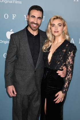 NEW YORK, NY - SEPTEMBER 17: Brett Goldstein and Imogen Poots at the Apple TV+ premiere screening of All Of You on September 17, 2025 at The Whitby in New York City streaming globally on Apple TV+ on Friday, September 26, Copyright: xMediaPunchx