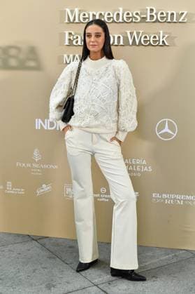 Mercedes-Benz Fashion Week de Madrid - 17 Sep 2025 Victoria Federica de Marichalar wearing a design by Simorra during the Mercedes-Benz Fashion Week de Madrid in IFERMA. Madrid Spain Copyright: xAtilanoxGarciax xSOPAxImagesx FOTO48334