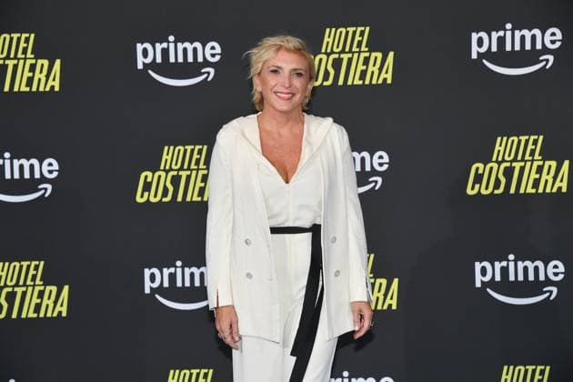 Rome, The Space Cinema Moderno Premiere of the Series Hotel Costiera , Pictured: Barbara Foria  Copyright: xVincenzoxLandix xipa-agency.netx xVincenzoxLandix IPA_Agency_IPA65066603