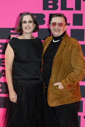 The Blitz Club Exhibition launch at the Design Museum, 17th September 2025. Fiona Dealey and Sebastian Conran attend the Blitz Club Exhibition launch at the Design Museum, 17 September 2025., Credit:Tina Korhonen Avalon London, The Iconic Gallery,  Copyright: xTinaxKorhonenx xAvalonx 1038241225
