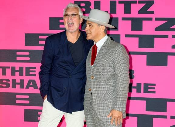 The Blitz Club Exhibition launch at the Design Museum, 17th September 2025. Martin Kemp of Spandau Ballet and a guest attend the Blitz Club Exhibition launch at the Design Museum, 17 September 2025., Credit:Tina Korhonen Avalon London  Copyright: xTinaxKorhonenx xAvalonx 1038241617
