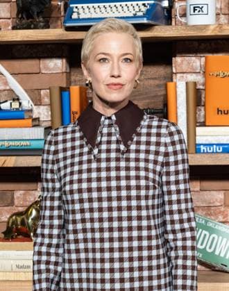 September 17, 2025, Bronx, New York, USA: Carrie Coon wearing dress by Oscar De La Renta attends FX premiere of The Lowdown on Hulu at Brooklyn Academy of Music in New York, NY on September 17, 2025. Bronx USA - ZUMAr339 20250917_znp_r339_118 Copyright: xLevxRadinx