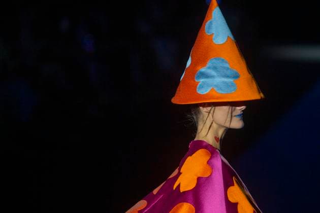 September 18, 2025, Madrid, Madrid, Spain: A model walks the runway for Agatha Ruiz de la Prada s Spring Summer 2026 collection during the 40th Mercedes-Benz Fashion Week in Madrid. Madrid Spain - ZUMAs296 20250918_znp_s296_003 Copyright: xLuisxSotox