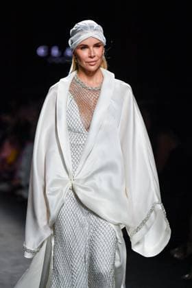 Claro Couture A model walks the runway wearing a design by Claro Couture during Mercedes-Benz Fashion Week de Madrid in IFERMA, 18 de septiembre 2025 Spain Featuring: A model walks the runway wearing a design by Claro Couture during Mercedes-Benz Fashion Week de Madrid in IFERMA, 18 septiembre 2025 Spain Where: Madrid, Spain When: 18 Sep 2025 Credit: Oscar Gonzalez WENN Madrid Spain Copyright: xOscarxGonzalez WENNx wenn40656945 OFA ZOJx wenn40656945