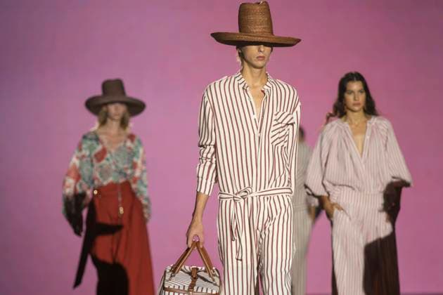 September 18, 2025, Madrid, Madrid, Spain: A model walks the runway for during the The Label Edition Spring Summer 2026 collection runway show during the 40th Mercedes-Benz Fashion Week in Madrid. Madrid Spain - ZUMAs296 20250918_znp_s296_020 Copyright: xLuisxSotox