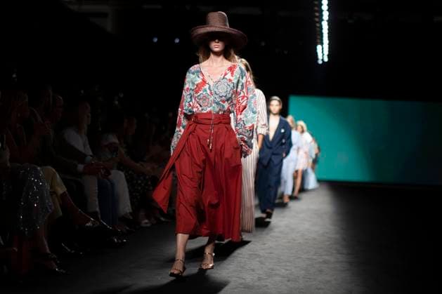September 18, 2025, Madrid, Madrid, Spain: A model walks the runway for during the The Label Edition Spring Summer 2026 collection runway show during the 40th Mercedes-Benz Fashion Week in Madrid. Madrid Spain - ZUMAs296 20250918_znp_s296_024 Copyright: xLuisxSotox
