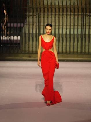 Carolina Herrera fashion show in Madrid s Plaza Mayor during MBFW, Madrid, September 18, 2025. Cordon Press 
