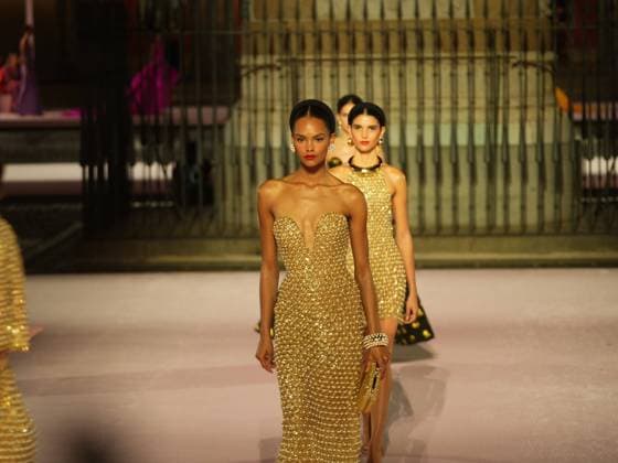 Carolina Herrera fashion show in Madrid s Plaza Mayor during MBFW, Madrid, September 18, 2025. Cordon Press 