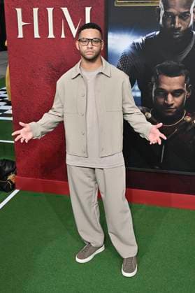 Lucious Wilson at the premiere of the movie Him The Greatest of All Time at the TCL Chinese Theatre Los Angeles, 17 09 2025 Foto:xD.xStarbuckx xFuturexImagex him_5768