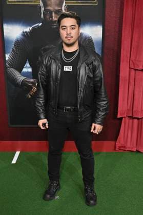 Gio Contreras at the premiere of the movie Him The Greatest of All Time at the TCL Chinese Theatre Los Angeles, 17 09 2025 Foto:xD.xStarbuckx xFuturexImagex him_5782