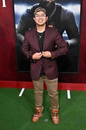 Michael Taeza at the premiere of the movie Him The Greatest of All Time at the TCL Chinese Theatre Los Angeles, 17 09 2025 Foto:xD.xStarbuckx xFuturexImagex him_5785