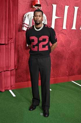 J Alphonse Nicholson at the premiere of the movie Him The Greatest of All Time at the TCL Chinese Theatre Los Angeles, 17 09 2025 Foto:xD.xStarbuckx xFuturexImagex him_5790