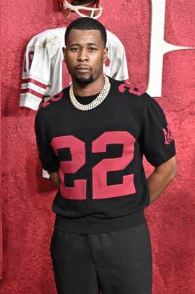 J Alphonse Nicholson at the premiere of the movie Him The Greatest of All Time at the TCL Chinese Theatre Los Angeles, 17 09 2025 Foto:xD.xStarbuckx xFuturexImagex him_5791