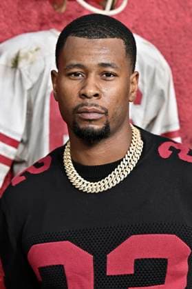 J Alphonse Nicholson at the premiere of the movie Him The Greatest of All Time at the TCL Chinese Theatre Los Angeles, 17 09 2025 Foto:xD.xStarbuckx xFuturexImagex him_5792