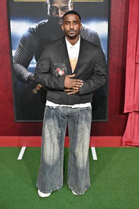 at the premiere of the movie Him The Greatest of All Time at the TCL Chinese Theatre Los Angeles, 17 09 2025 Foto:xD.xStarbuckx xFuturexImagex him_5839