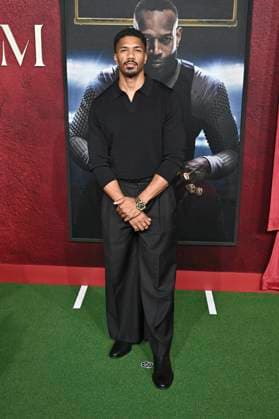 Norman Towns at the premiere of the movie Him The Greatest of All Time at the TCL Chinese Theatre Los Angeles, 17 09 2025 Foto:xD.xStarbuckx xFuturexImagex him_5918