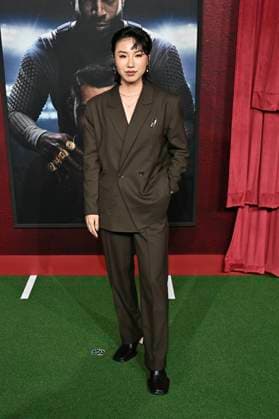 Kate Oh at the premiere of the movie Him The Greatest of All Time at the TCL Chinese Theatre Los Angeles, 17 09 2025 Foto:xD.xStarbuckx xFuturexImagex him_5947