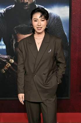 Kate Oh at the premiere of the movie Him The Greatest of All Time at the TCL Chinese Theatre Los Angeles, 17 09 2025 Foto:xD.xStarbuckx xFuturexImagex him_5948