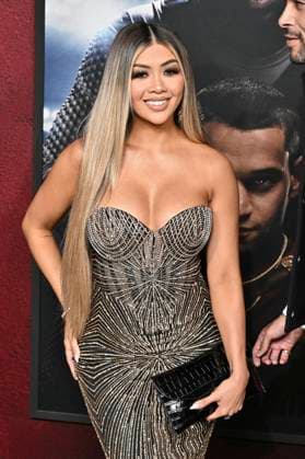 Liane V at the premiere of the movie Him The Greatest of All Time at the TCL Chinese Theatre Los Angeles, 17 09 2025 Foto:xD.xStarbuckx xFuturexImagex him_5966