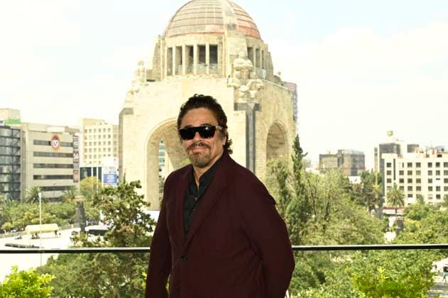 September 18, 2025, Mexico City, Ciudad de Mexico, Mexico: Actor Benicio del Toro attends the Photocall for One Battle After Another at Monumento de la Revolucion. on September 18, 2025 in Mexico City, Mexico. ( Eyepix Group Mexico City Mexico - ZUMAe321 20250918_zea_e321_035 Copyright: xCarlosxTischlerx