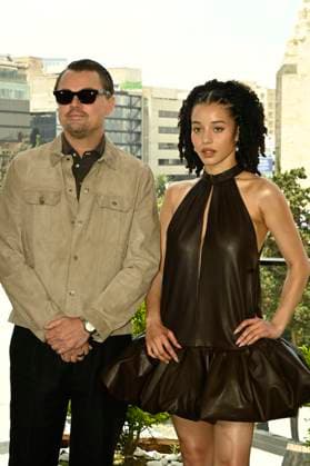 September 18, 2025, Mexico City, Ciudad de Mexico, Mexico: (L-R) Leonardo DiCaprioand Chase Infiniti attend the Photocall for One Battle After Another at Monumento de la Revolucion. on September 18, 2025 in Mexico City, Mexico. ( Eyepix Group Mexico City Mexico - ZUMAe321 20250918_zea_e321_052 Copyright: xCarlosxTischlerx