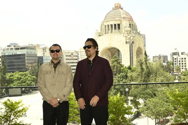 Photocall for One Battle After Another at Monumento de la Revolucion Featuring: Leonardo DiCaprio, Benicio del Toro Where: Mexico City, Mexico When: 18 Sep 2025 Credit: Carlos Tischler EyePix INSTARimages EDITORIAL USE ONLY. NOT FOR USE BY NEWSPAPERS BASED IN THE UK. Copyright: xx instar55103653