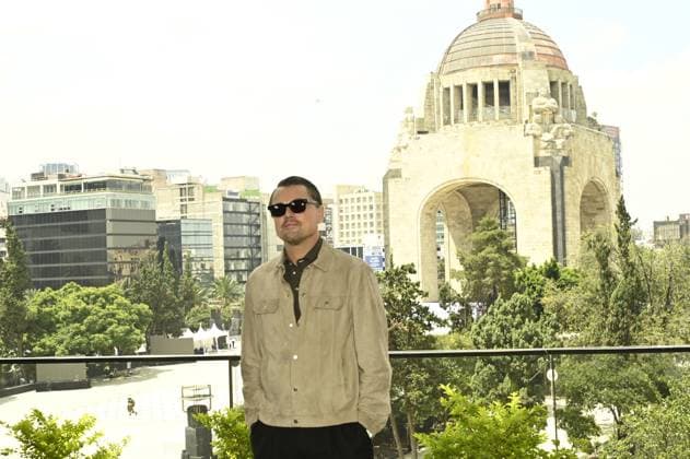 Photocall for One Battle After Another at Monumento de la Revolucion Featuring: Leonardo DiCaprio, Benicio del Toro Where: Mexico City, Mexico When: 18 Sep 2025 Credit: Carlos Tischler EyePix INSTARimages EDITORIAL USE ONLY. NOT FOR USE BY NEWSPAPERS BASED IN THE UK. Copyright: xx instar55103658