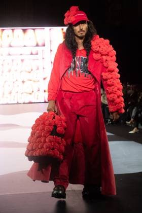Sprayground LFW Debut Runway Show - Freemasons Hall, London, UK Models walk the runway at Sprayground s Debut LFW ruwnay show at Freemasons Hall in London, England, UK on Thursday 18 September, 2025 during London Fashion Week September 2025., Credit:Justin Ng Avalon UK, England, London, Freemasons Hall  Copyright: xJustinxNgx xAvalonx 1038457542