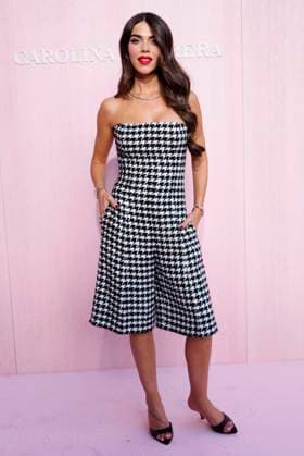 Carolina Herrera presents her Spring-Summer 2026 collection Violeta Mangrinan attends Carolina Herrera s Spring-Summer 2026 collection at Plaza Mayor on September 18, 2025 in Madrid, Spain Photo by IMAGO MPG  Copyright: xMPGx