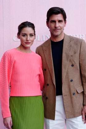 Carolina Herrera presents her Spring-Summer 2026 collection Olivia Palermo, Johannes Huebl attends Carolina Herrera s Spring-Summer 2026 collection at Plaza Mayor on September 18, 2025 in Madrid, Spain Photo by IMAGO MPG  Copyright: xMPGx