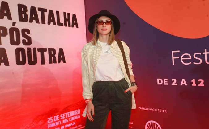 RECORD DATE NOT STATED movie premiere one battle after another Rio de Janeiro (RJ), September 18, 2025 - Cinema Premiere RJ - Actress Nata Lee during the premiere of the film One Battle After Another, held at the Odeon Cinema in Rio de Janeiro, on the evening of Thursday, September 18, 2025. (Foto: Onofre Veras Thenews2 imago images) movie premiere one battle after another  Copyright: xPicasax