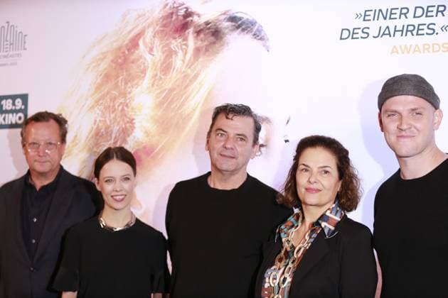 Germany: Kinopremiere MIROIRS NO. 3 in Filmtheater in Berlin-Friedrichshain Berlin. MIROIRS NO. 3 cinema premiere with Christian Petzold, Paula Beer, Barbara Auer, Matthias Brandt, Enno Trebs, and many more. Berlin Friedrichshain Germany Copyright: SimonexKuhlmey