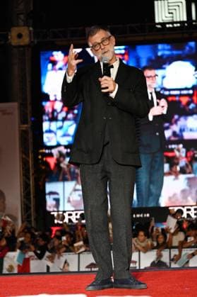 One Battle After Another Red Carpet Director Paul Thomas Anderson attends the red carpet for ˜One Battle After Another™ fan event at Toreo Parque Central. on September 18, 2025 in Mexico City, Mexico. Mexico City CDMX Mexico Copyright: xCarlosxTischlerx
