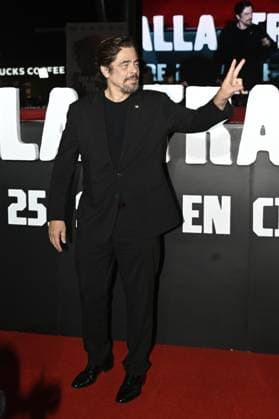 Red carpet for ˜One Battle After Another™ fan event at Toreo Parque Central Featuring: Benicio del Toro Where: Mexico City, Mexico When: 18 Sep 2025 Credit: Carlos Tischler EyePix INSTARimages EDITORIAL USE ONLY. NOT FOR USE BY NEWSPAPERS BASED IN THE UK. Copyright: xx instar55105485