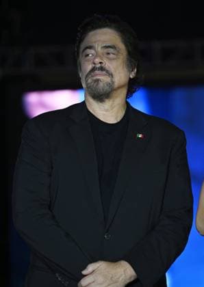Red carpet for ˜One Battle After Another™ fan event at Toreo Parque Central Featuring: Benicio del Toro Where: Mexico City, Mexico When: 18 Sep 2025 Credit: Carlos Tischler EyePix INSTARimages EDITORIAL USE ONLY. NOT FOR USE BY NEWSPAPERS BASED IN THE UK. Copyright: xx instar55105496