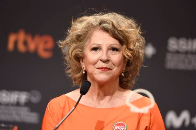 Esther Garcia at the press conference for the Donostia Award ceremony at the 73rd San Sebastian International Film Festival Festival Internacional de Cine de San Sebastian in the Kursaal San Sebastian, 19 09 2025 Foto:xC.xNiehausx xFuturexImagex garcia_5917