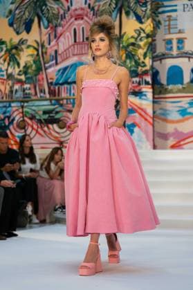 Paul Costelloe LFW SS26 Runway Show at the Waldorf. A model walks at the Paul Costelloe London Fashion Week SS26 Runway at the Waldorf., Credit:Lounis Tiar Avalon United Kingdom, London  Copyright: xLounisxTiarx xAvalonx 1038594232