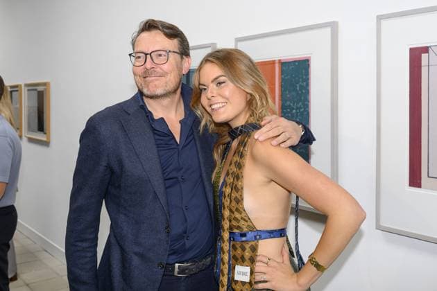 Dutch Royals At My Lima Lima Fashion Show - Amsterdam Eloise van Oranje with Prince Constantijn during the My Lima Lima Fashion Show, a unique event where fashion, sustainability, and social impact converge at Studio Noorderfabriek on September 18, 2025 in Amsterdam, The Netherlands. Photo by NL Beeld Patrick van Emst Bruno Press ABACAPRESS.COM Amsterdam Netherlands  Copyright: xBrunoxPress ABACAx