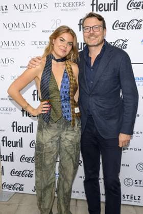 Dutch Royals At My Lima Lima Fashion Show - Amsterdam Eloise van Oranje with Prince Constantijn during the My Lima Lima Fashion Show, a unique event where fashion, sustainability, and social impact converge at Studio Noorderfabriek on September 18, 2025 in Amsterdam, The Netherlands. Photo by NL Beeld Patrick van Emst Bruno Press ABACAPRESS.COM Amsterdam Netherlands  Copyright: xBrunoxPress ABACAx