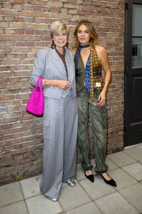 Dutch Royals At My Lima Lima Fashion Show - Amsterdam Eloise van Oranje with Princess Laurentien during the My Lima Lima Fashion Show, a unique event where fashion, sustainability, and social impact converge at Studio Noorderfabriek on September 18, 2025 in Amsterdam, The Netherlands. Photo by NL Beeld Patrick van Emst Bruno Press ABACAPRESS.COM Amsterdam Netherlands  Copyright: xBrunoxPress ABACAx