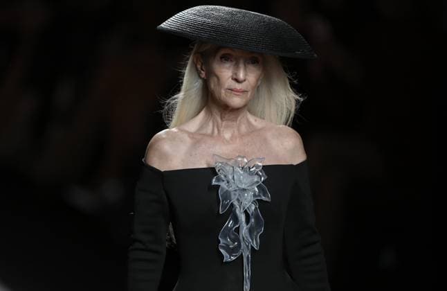 Mercedes Benz Fashion Week Madrid MADRID, SPAIN - SEPTEMBER 19: A model presents a creation from Isabel Sanchis spring-summer 2026 collection during the Mercedes Benz Fashion Week at IFEMA in Madrid, Spain on September 19, 2025. Burak Akbulut Anadolu Madrid Spain. Editorial use only. Please get in touch for any other usage.  Copyright: x2025xAnadoluxBurakxAkbulutx