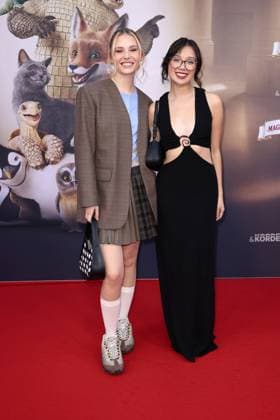 Esther Graf and Purnima Graetz at The School of Magical Animals 4 movie premiere at Zoo Palast in Berlin on 19 09 2025 The School of Magical Animals 4 movie premiere in Berlin