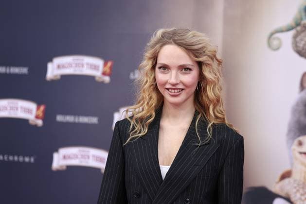 Emilia Maier at the Die Schule der Magischen Tiere 4 movie premiere at Zoo Palast in Berlin on 19 09 2025 Die Schule der Magischen Tiere 4 movie premiere in Berlin