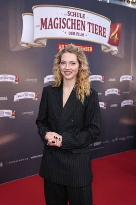 Emilia Maier at the Die Schule der Magischen Tiere 4 movie premiere at Zoo Palast in Berlin on 19 09 2025 Die Schule der Magischen Tiere 4 movie premiere in Berlin