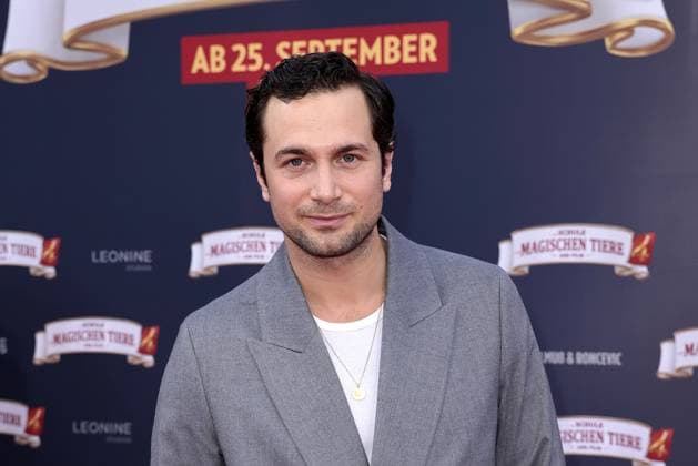 Samuel Schneider at the Die Schule der Magischen Tiere 4 movie premiere at Zoo Palast in Berlin on 19 09 2025 Die Schule der Magischen Tiere 4 movie premiere in Berlin