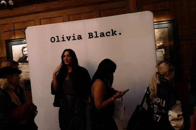 Olivia Black SS26 in London Designer Olivia Black unveils her Spring Summer 2026 collection at London Fashion Week, bringing her signature focus on sustainability and gender-fluid design to the runway. Known for using deadstock fabrics, recycled materials, and small-batch production in London, her brand highlights slow fashion practices while challenging traditional categories of menswear and womenswear. London England United Kingdom Copyright: xx
