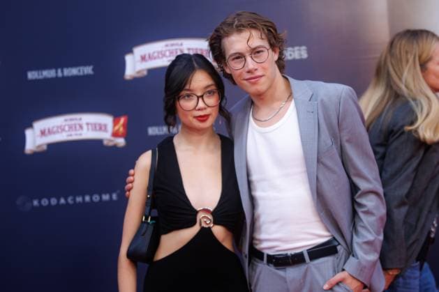 Premiere Die Schule der magischen Tiere 4 Purnima Graetz and Thilo Fridolin Matthes at the premiere of the movie Die Schule der magischen Tiere 4 at Zoo Palast on 19 09 2025 in Berlin Copyright: xEventpressxKochanx