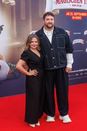 Premiere Die Schule der magischen Tiere 4 Annett Louisan and Daniel Zillmann at the premiere of the movie Die Schule der magischen Tiere 4 at Zoo Palast on 19 09 2025 in Berlin Copyright: xEventpressxKochanx