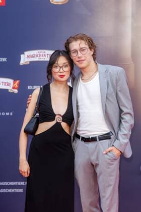 Premiere Die Schule der magischen Tiere 4 Purnima Graetz and Thilo Fridolin Matthes at the premiere of the movie Die Schule der magischen Tiere 4 at Zoo Palast on 19 09 2025 in Berlin Copyright: xEventpressxKochanx